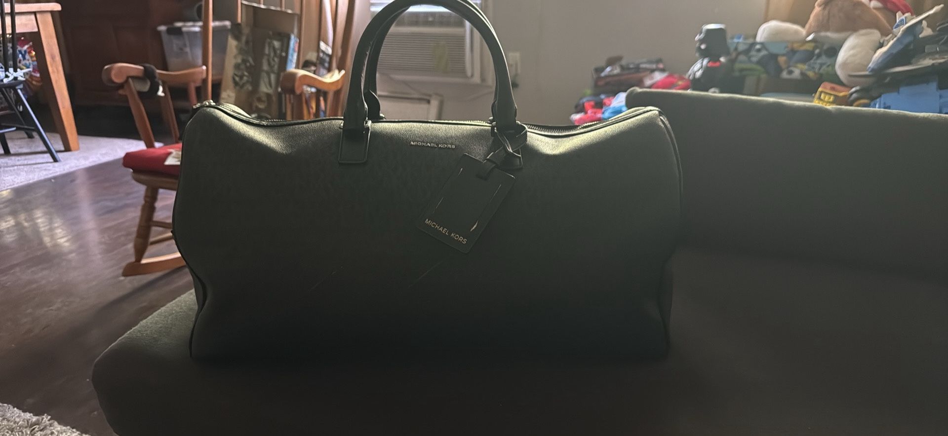 Michael Kors Men’s Harrison Logo Weekender Bag