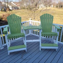 Polymer Chair And Table Set