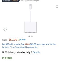 Apple: USB-C Digital AV Multiport Adapter