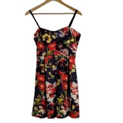 FLORAL MINI DRESS SIZE SMALL