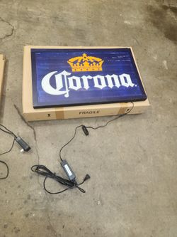 Corona Led Sign