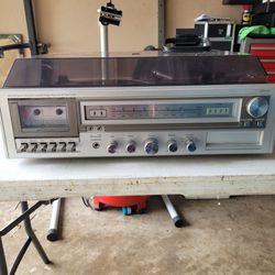 JCPenney Stereo Receiver Cassette Player Record, And 8 Track
