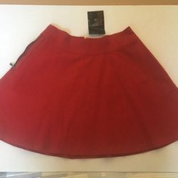 New ! Flair Red Skirt. Really cute on !