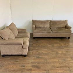 Couch and Loveseat 