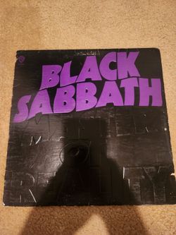 Black Sabbath: Masters of Reality Vintage Vinyl