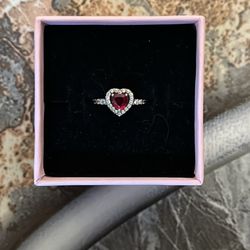 Pandora Elevated Heart Ring