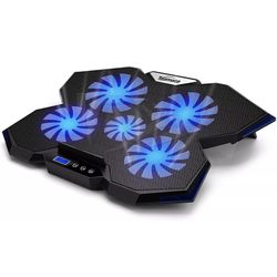 TopMate C7 Laptop Cooling Pad Up to 17.3 Inch Gaming Laptop Cooler | 5 Quiet Fan