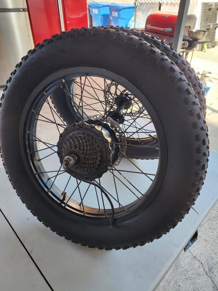 Electric Bike ( Tires And Rims Only )