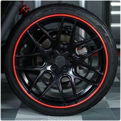 AlloyGator Original Wheel Protectors (Set of 4) – RED 🔥