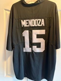 Mendoza jersey men’s black Nike 2x brand new