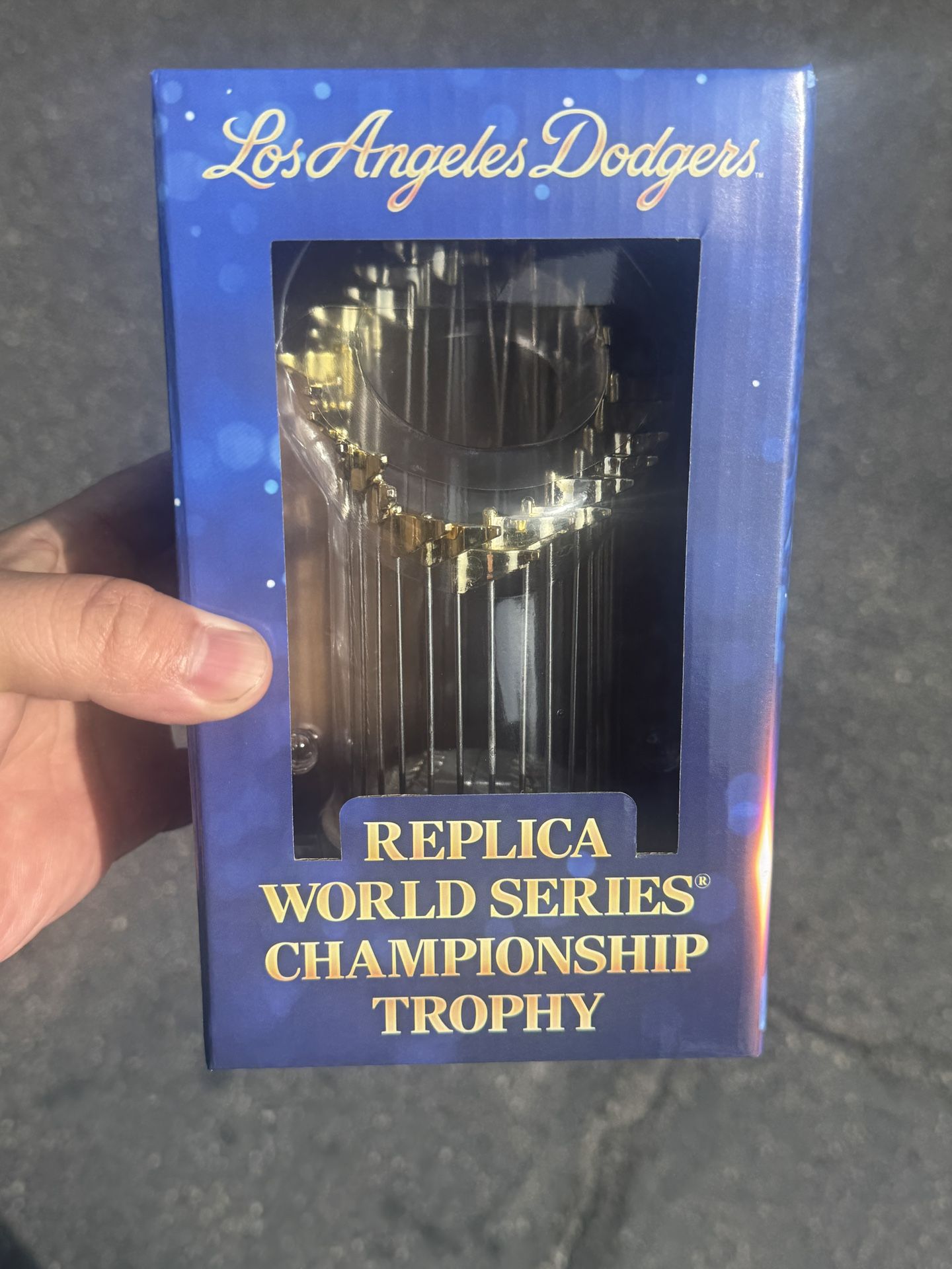 Los Angeles Dodgers World Series Replica Trophy