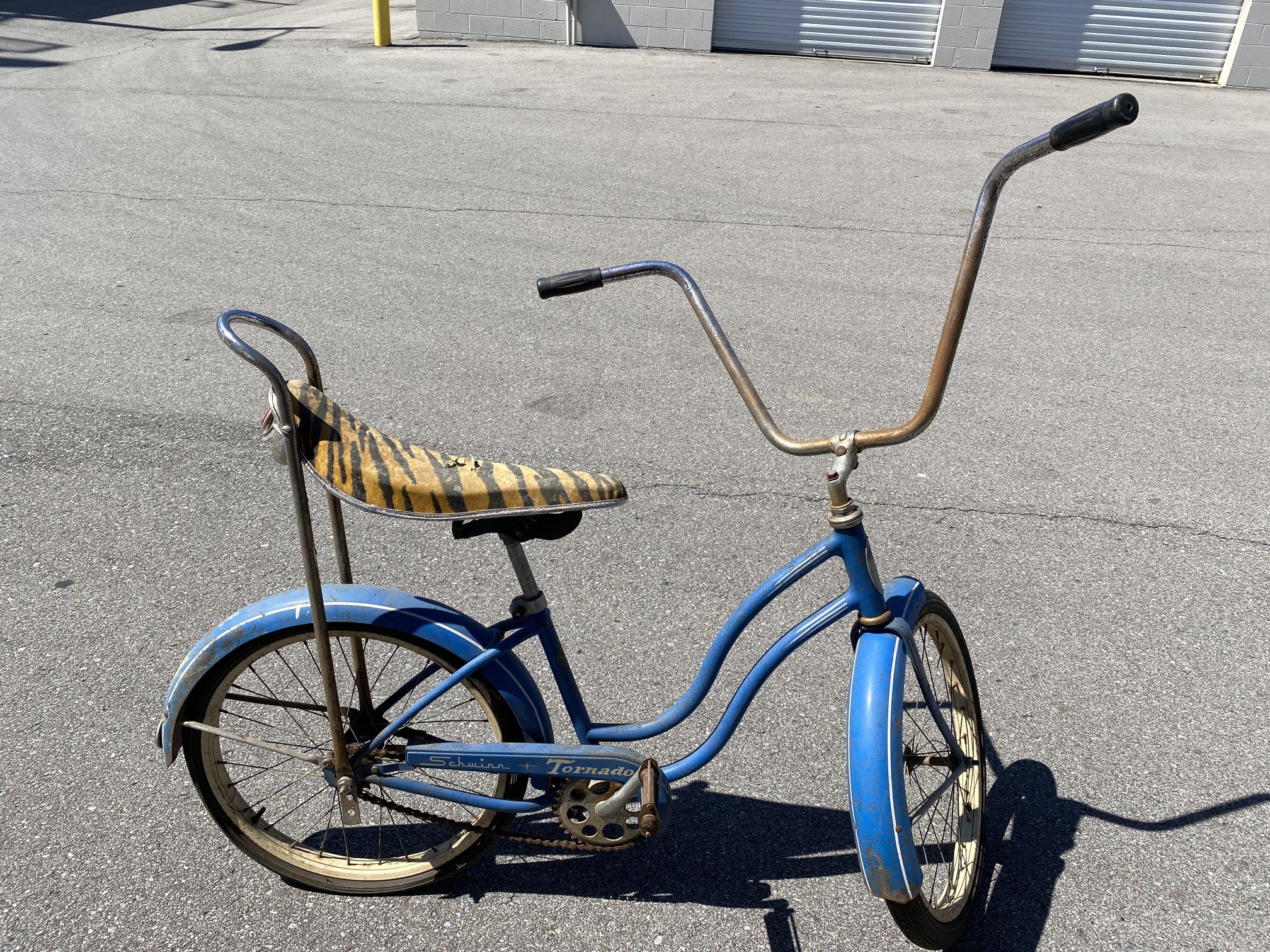 Vintage Schwinn Tornado Banana Seat Bike