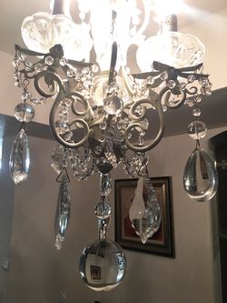 Crystal Chandelier Modern 3 ceiling light lighting pendant fixture lamp