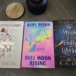 3 Fantasy Hard Back Books