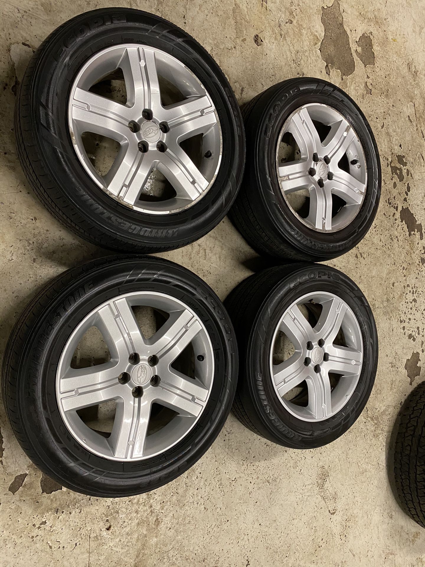 OEM Subaru Outback Wheels and Tires 5x100 225/60/R17