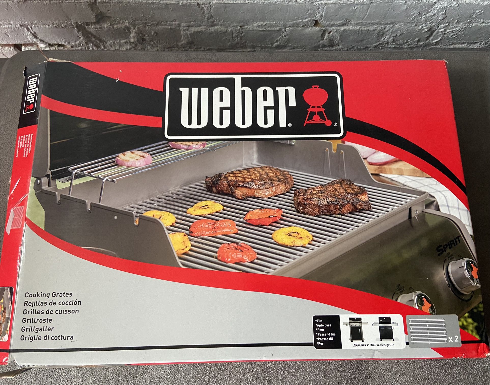 Steel Weber Grates Spirit 300 Series