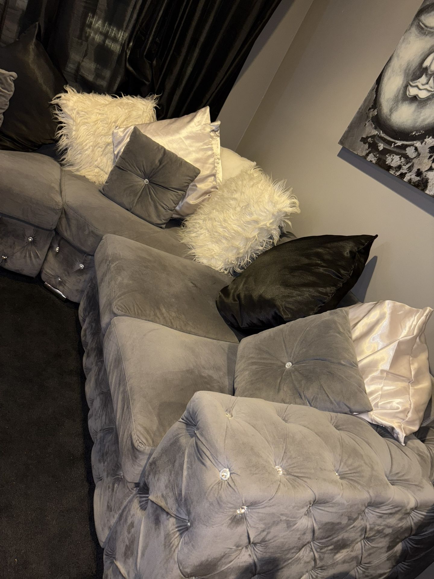 Grey Sectional Sofa