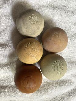 Five (5) Lacrosse LAX Balls