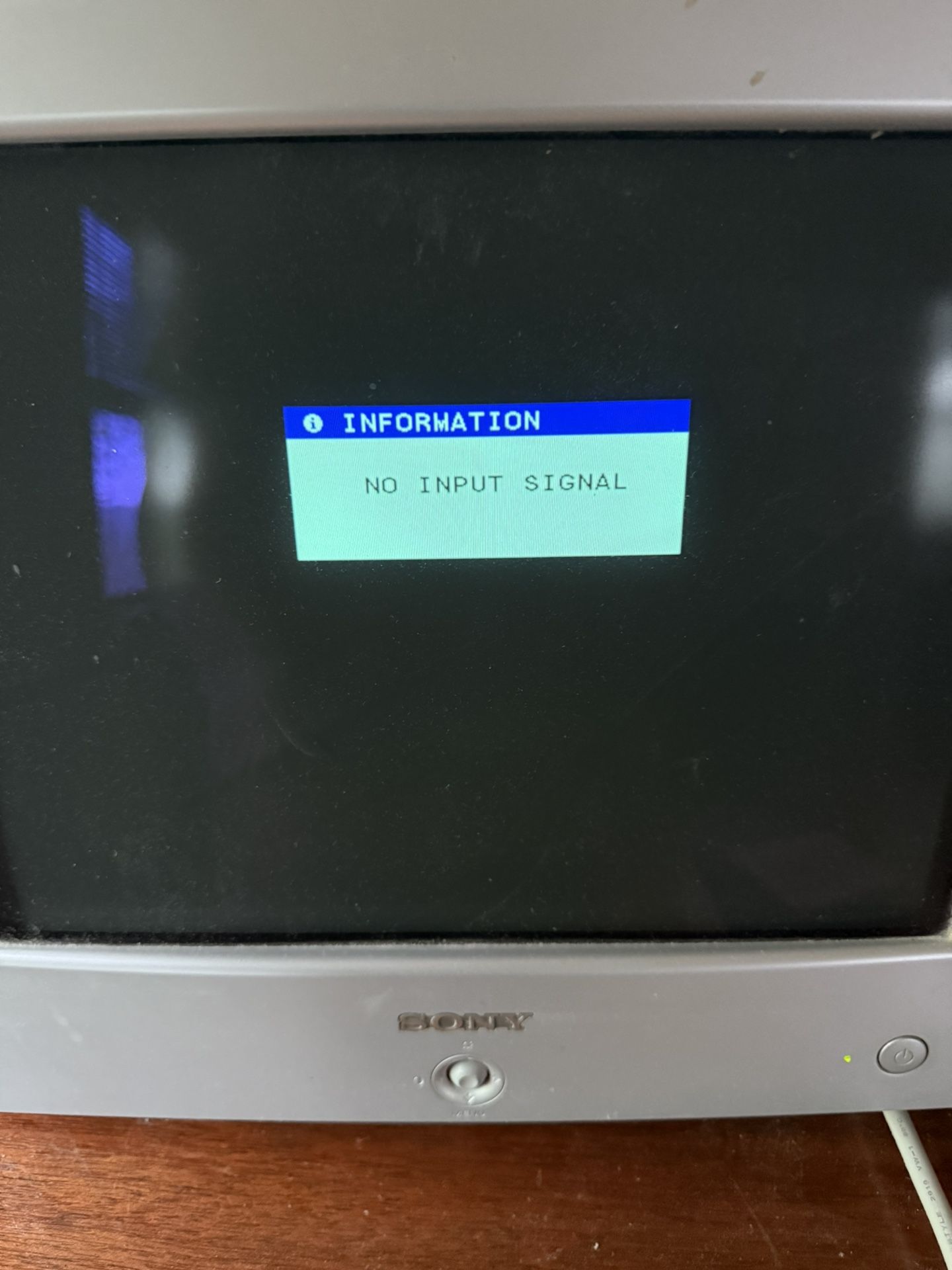 Sony Trinitron Color Computer Display HMD A-200 VAIO 1999