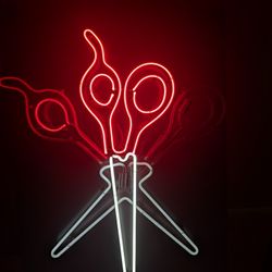 Neon Scissors 