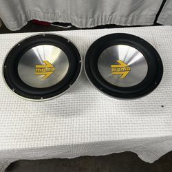 Polk audio Momo MM124 12” car subwoofers