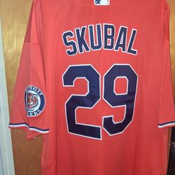 🔥🔥🔥Brand New Stitched Detroit Tigers #29 Skubal NEW orange alternate jersey Size Men's 3XL! SHOOT ME AN OFFER!