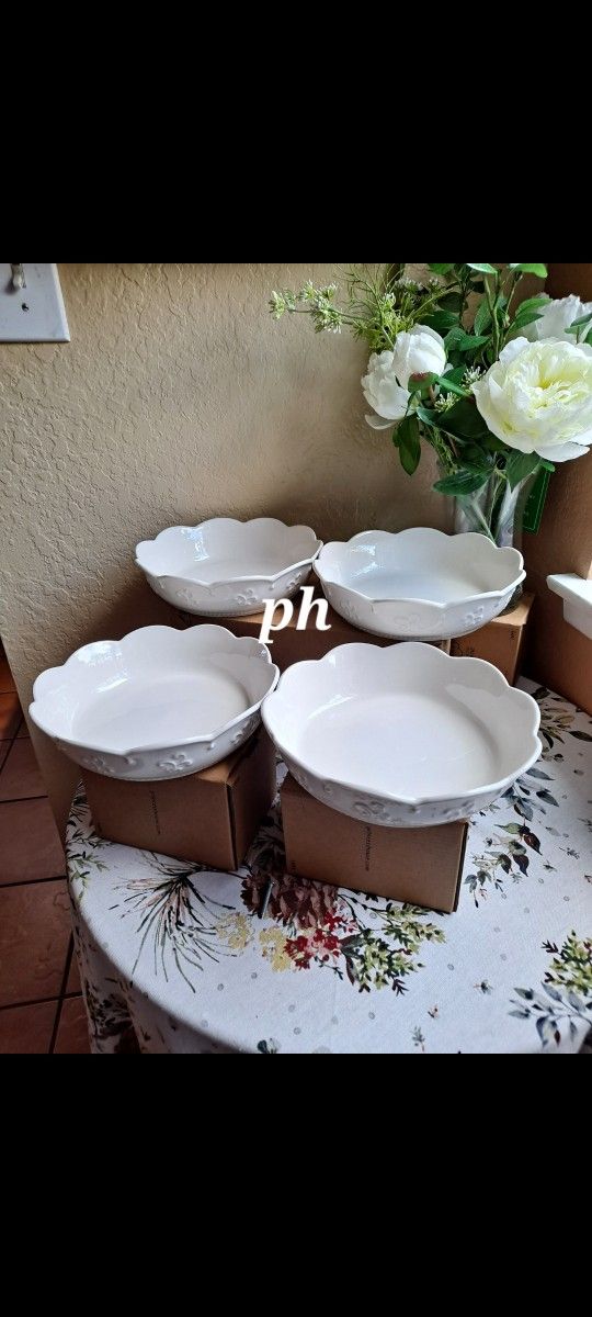 JUEGO DE 4 PLATOS PARA PASTA MARBELLA PRINCESS HOUSE π»π«