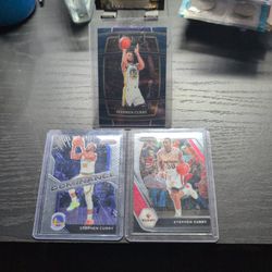 Lot Of 3 Stephen Curry- ($15)