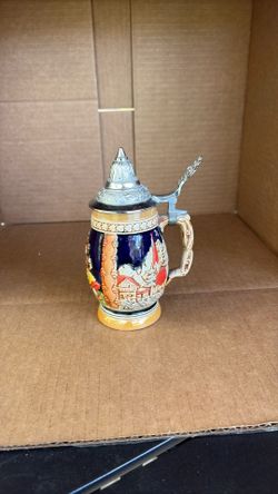 Couple Hiking German beer stein