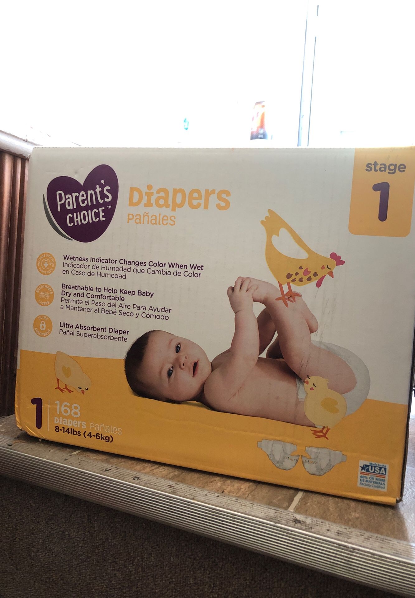Size one diapers