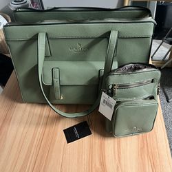 London Fog Bag and Wallet Set