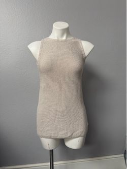 White House Black Market Knit Tank - Small