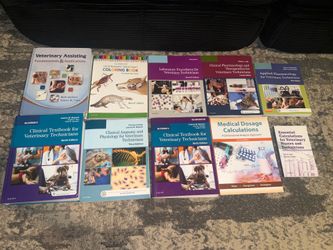 Textbooks (Penn Foster, Vet Tech)