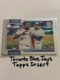 Toronto Blue Jays Topps Short Print Insert Card.
