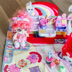 Kindi Kids Supermarket, Kindi Doll & Unicorn Doctor Bag