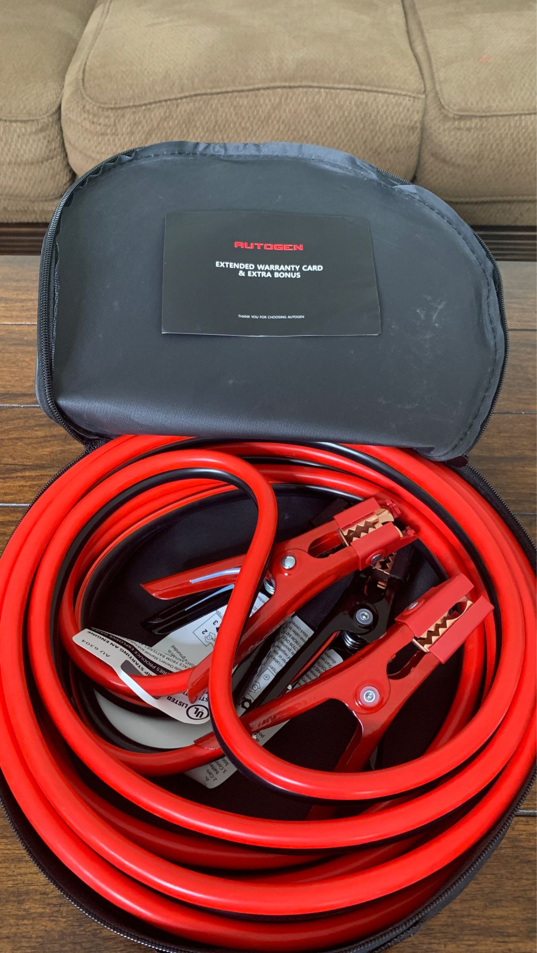 Booster cables