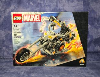 Lego Marvel 76245 Ghost Rider Mech & Bike Set NIB Retired