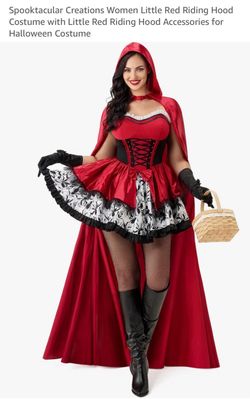 Red riding hood costume Large