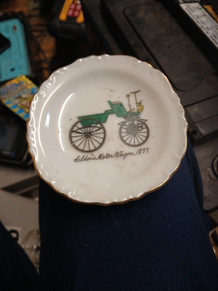 Antique Automotive  Collector Plate