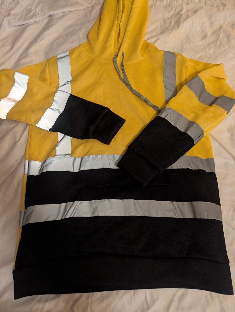 Men's PPE Work Safety Hoodie Size Medium Brand New!