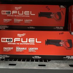 Milwaukee M18 Fuel Sawzall Recip Saw