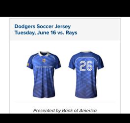 Dodgers soccer jerseys