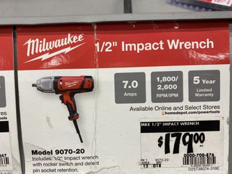 New/ impact wrench 1/2