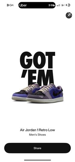 ZION WILLIAMSON X JORDAN 1 RETRO LOW OG 'VOODOO ALTERNATE'