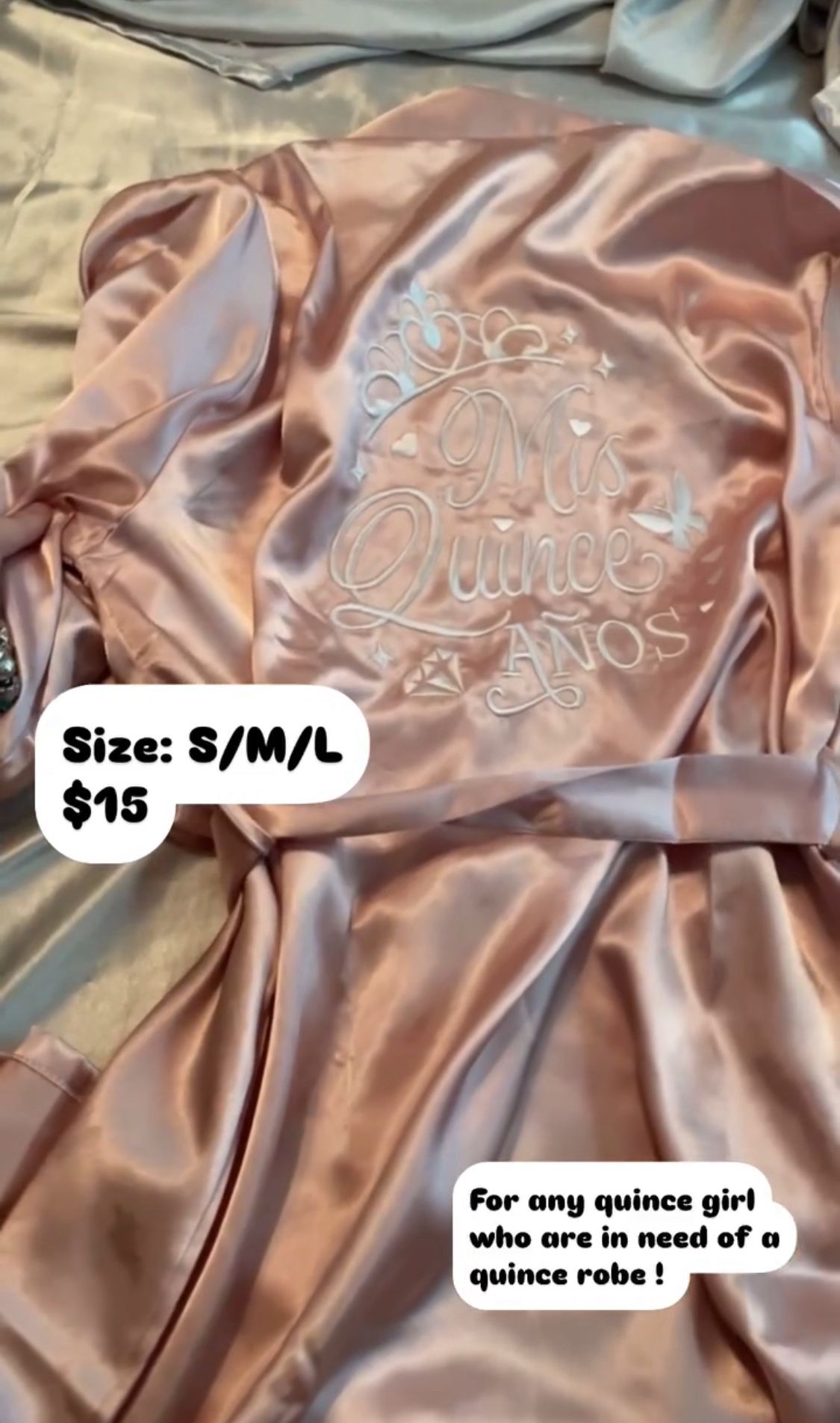 Pink Quince Robe