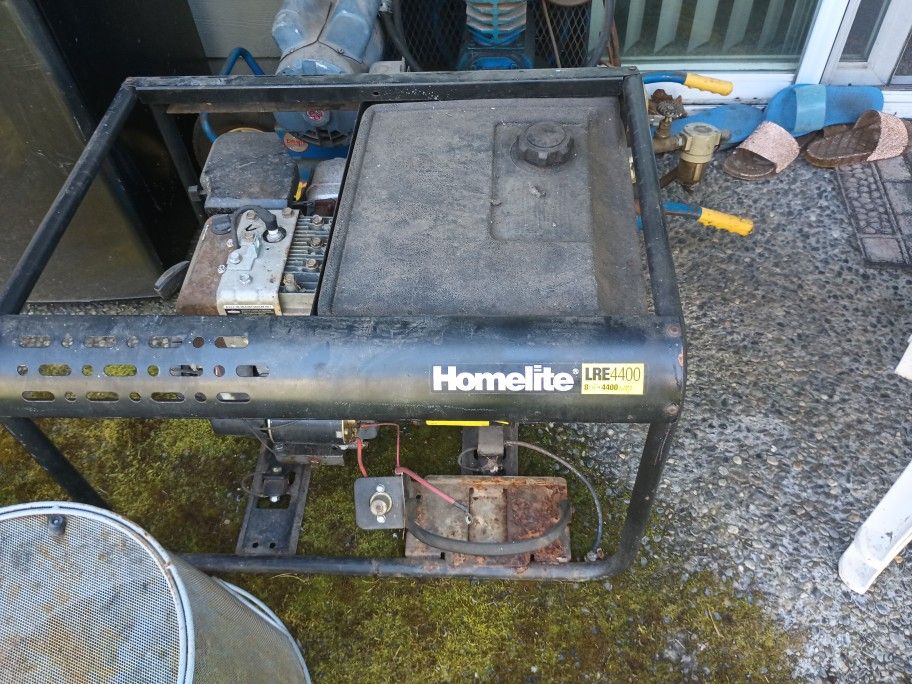 Double Tank Electric Emglo Compressor And Generator