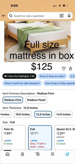 Mattress