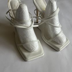 White High Heels