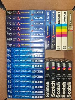 27 VHS VCR Tapes