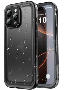 360 DegreeWaterproof Case for iPhone 16 Pro Max, Shockproof Dustproof Built-in Screen Protector, Full Body Sealed Heavy Duty Protective Cover for iPho